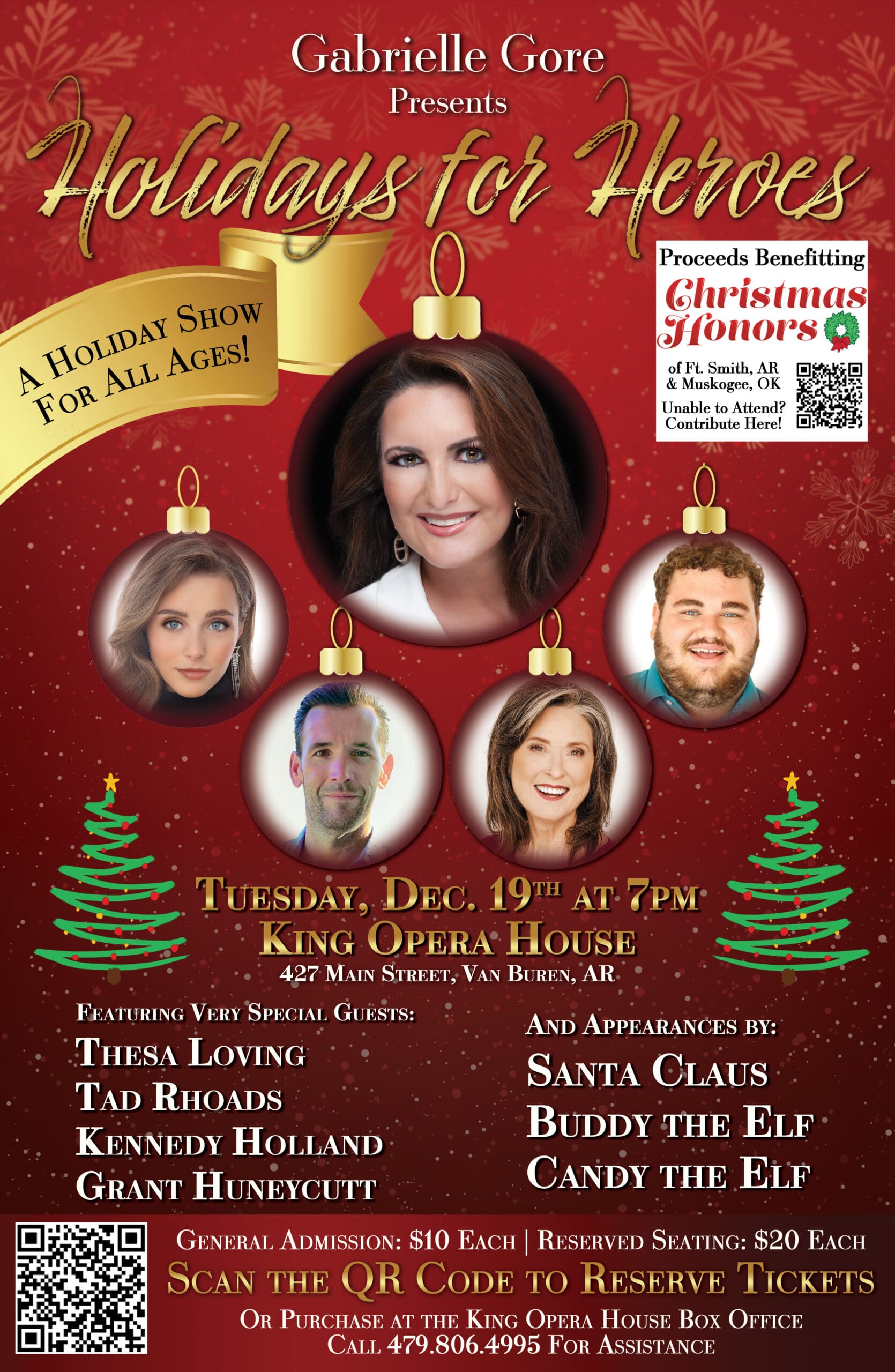 Holidays for Heroes benefiting Christmas Honors